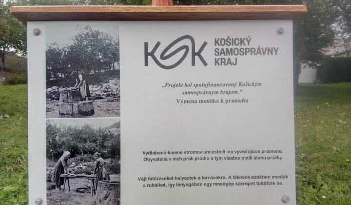 Výmena mostíka k prameňu